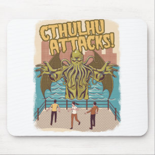 Alfombrilla De Ratón ¡Ataques de Cthulhu!