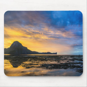 Alfombrilla De Ratón Atardecer de la Bahía de El Nido
