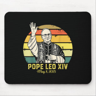 Alfombrilla De Ratón Atardecer Del Papa Leo Xiv 8 De Mayo De 2025