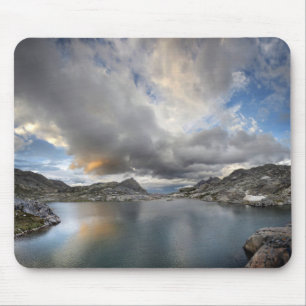 Alfombrilla De Ratón Atardecer en el lago Nydiver central - Sierra