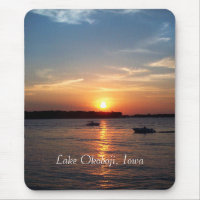 Atardecer en el lago Okoboji, Iowa