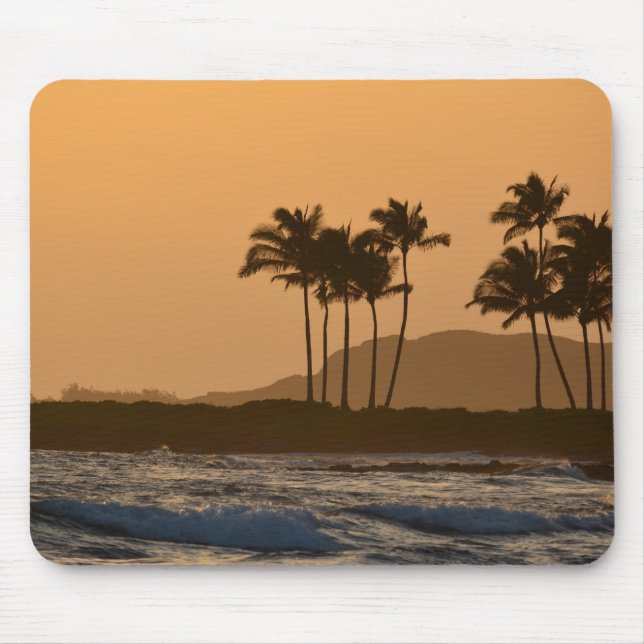 Alfombrilla De Ratón Atardecer en Kauai (Frente)