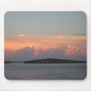 Alfombrilla De Ratón Atardecer en la bahía de San Pablo, Malta
