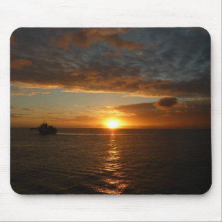 Alfombrilla De Ratón Atardecer en la costa tropical del mar II