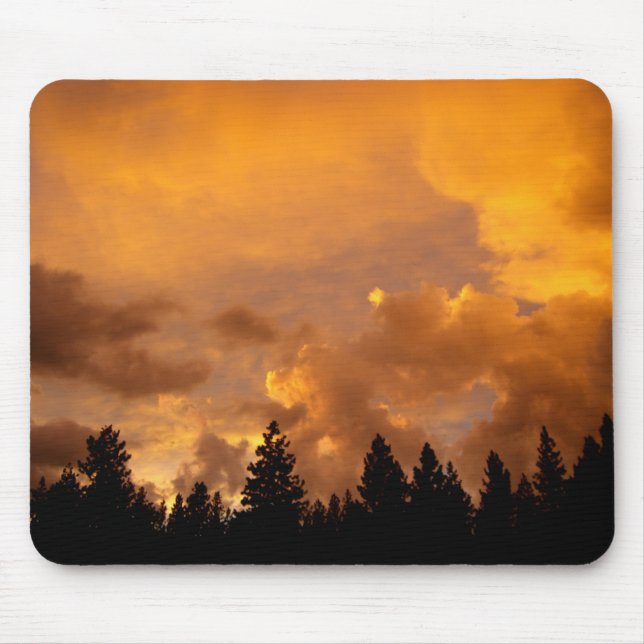 Alfombrilla De Ratón Atardecer en las sierras (Frente)