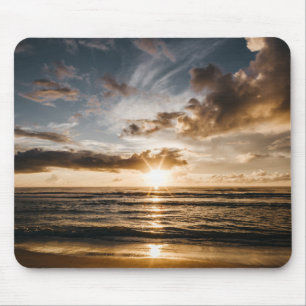 Alfombrilla De Ratón Atardecer sobre el mar