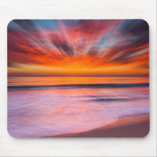 Alfombrilla De Ratón Atardecer Tamarack Beach   Carlsbad, CA