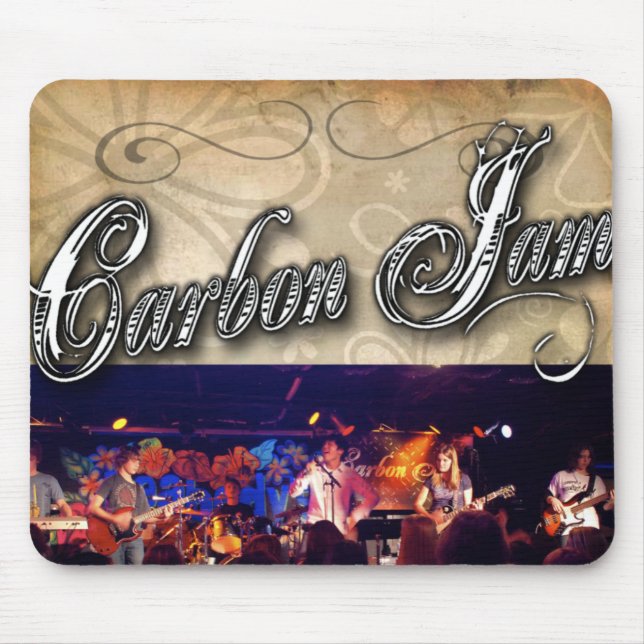 Alfombrilla De Ratón Atasco Mousepad del carbono (Frente)