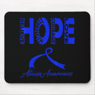 Alfombrilla De Ratón Ataxia Awareness T-Shirt8
