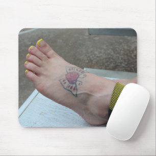 Alfombrilla De Ratón "Atlanta Snow" Feet Mousepad