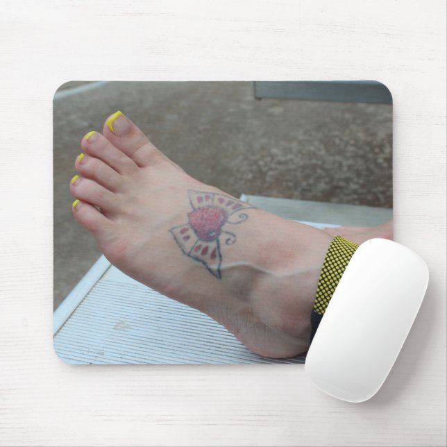 Alfombrilla De Ratón "Atlanta Snow" Feet Mousepad (Con ratón)