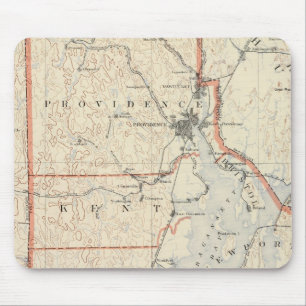 Alfombrilla De Ratón Atlas 2 de Rhode Island