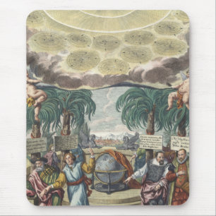 Alfombrilla De Ratón Atlas Coelestis de Doppelmaier, Astronomía de époc