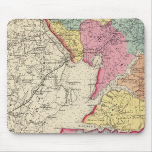 Alfombrilla De Ratón Atlas topográficos de los condados de Maryland 2