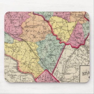 Alfombrilla De Ratón Atlas topográficos de los condados de Maryland 2
