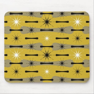 Alfombrilla De Ratón Atomica - Retro Mod Mousepad