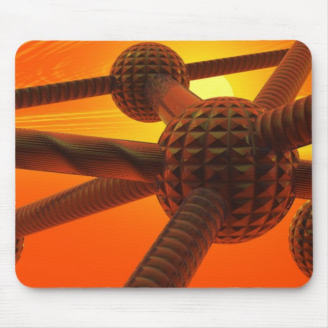 Alfombrilla De Ratón Átomos (Frente)