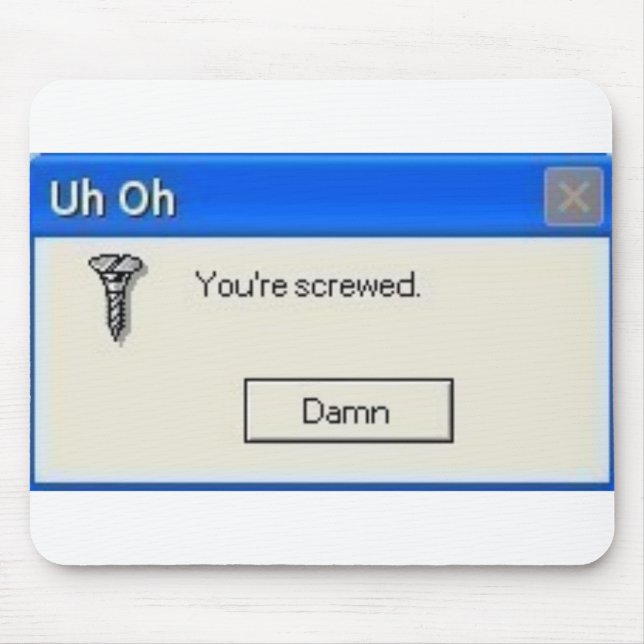 Alfombrilla De Ratón atornillado (Frente)