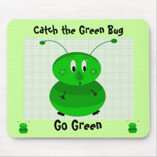 Alfombrilla De Ratón Atrapar el Green Bug - Vamos Verde