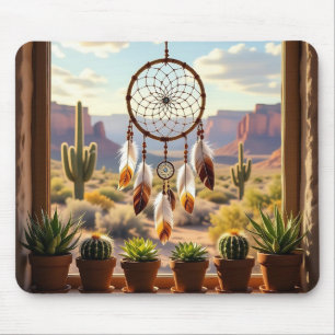 Alfombrilla De Ratón Atrapasueños, Cañones del Desierto, Cactus  