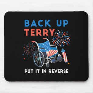 Alfombrilla De Ratón Atrás Terry Lo Puso En Fuegos Artificiales Indepen