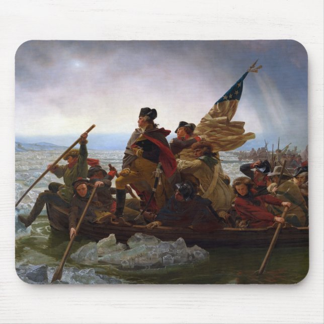 Alfombrilla De Ratón Atravesando el Delaware 1776: General George Washi (Frente)