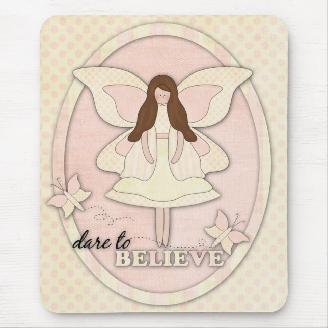 Alfombrilla De Ratón Atrévase a creer... Mousepad (Frente)