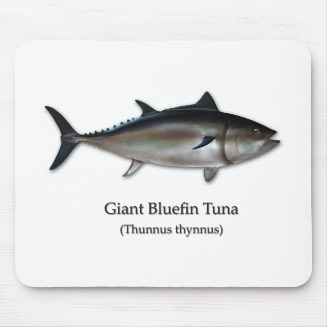 Alfombrilla De Ratón Atún de Bluefin gigante (Frente)