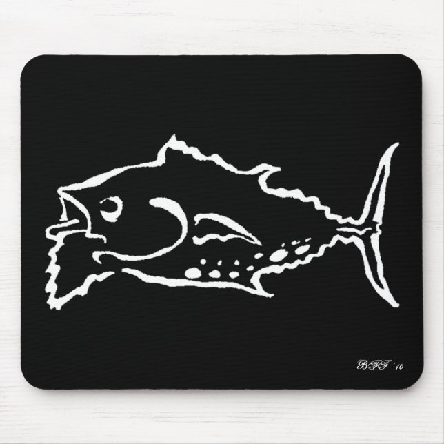 Alfombrilla De Ratón Atún Mousepad 2010 (Frente)