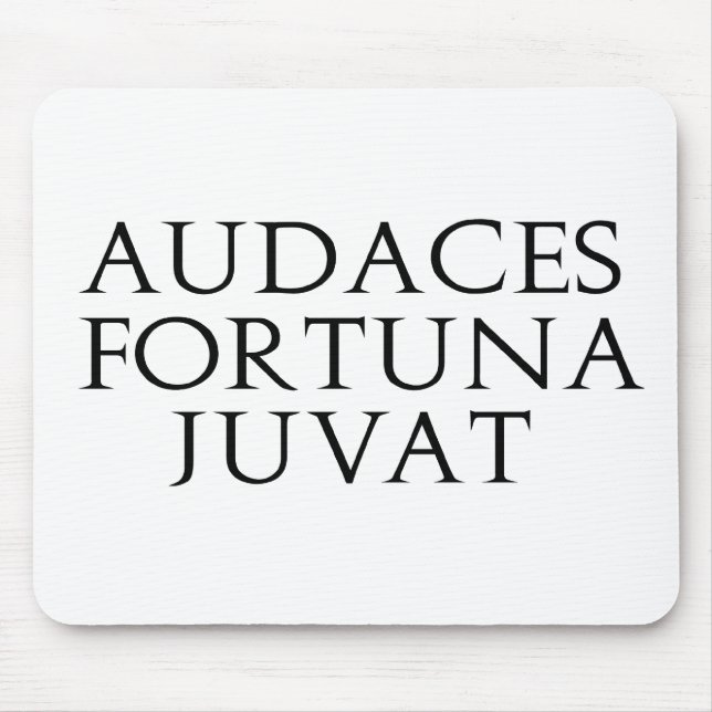 Alfombrilla De Ratón Audaces Fortuna Juvat (Frente)