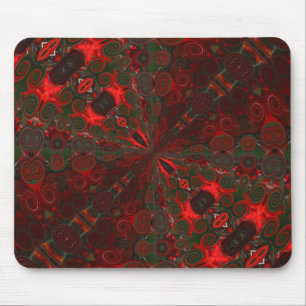Alfombrilla De Ratón AudArrt Mousepad - Kal rojo sangre japonés