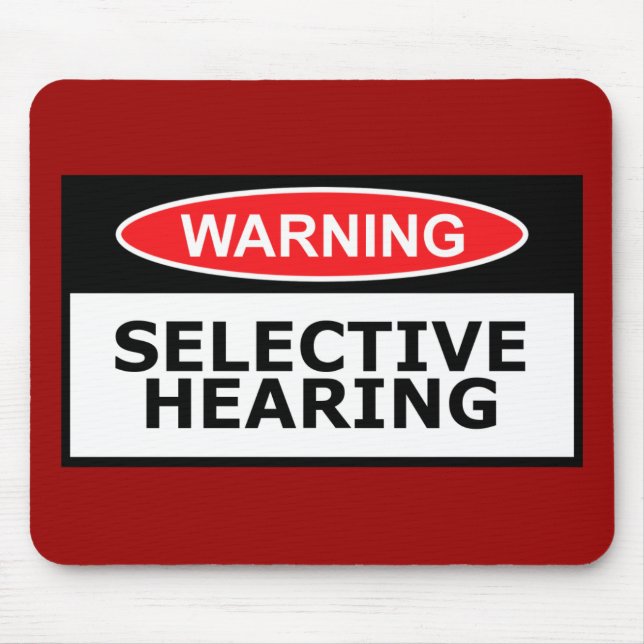 Alfombrilla De Ratón Audiencia divertida (Frente)