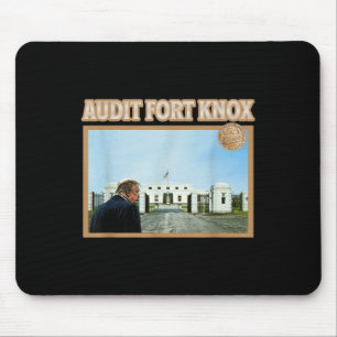 Alfombrilla De Ratón Auditar Fort Knox Kentucky Gold Bullion Gracioso