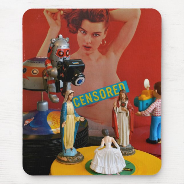 Alfombrilla De Ratón Audrey Mousepad (Frente)