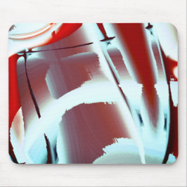Alfombrilla De Ratón Aumento de la pintura digital recortada de color b
