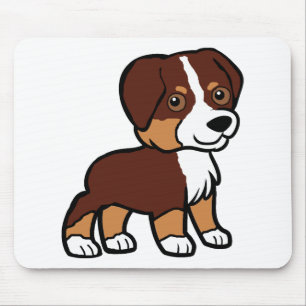 Alfombrilla De Ratón aussie red tri personalizado