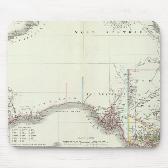 Alfombrilla De Ratón Austral-Continente (Frente)