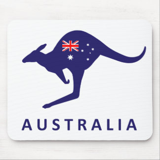 ALFOMBRILLA DE RATÓN AUSTRALIA KANGAROO FLAG MOUSE MAT