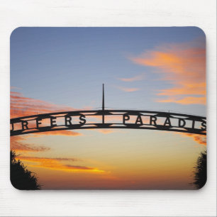 Alfombrilla De Ratón Australia, Queensland, Gold Coast, salida del sol,