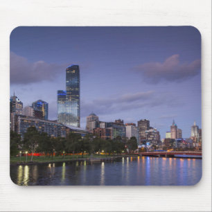 Alfombrilla De Ratón Australia, Victoria, Melbourne, paisaje urbano con