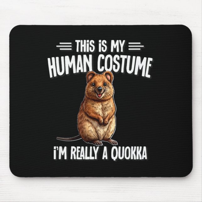 Alfombrilla De Ratón Australian Animal Quokka Shirts &amp; Hoodies Cute (Frente)