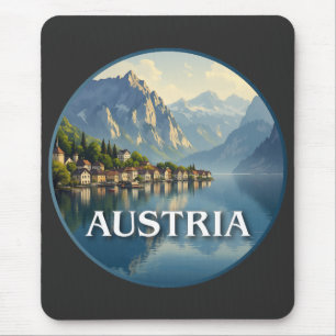 Alfombrilla De Ratón Austria Hallstatt Unión Europea