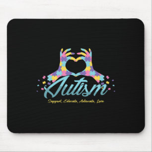 Alfombrilla De Ratón Autism Awareness Hearzzle Autistic Ribbon Specific