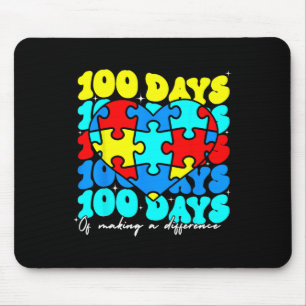 Alfombrilla De Ratón Autismo 100 días 100 días de autismo escolar