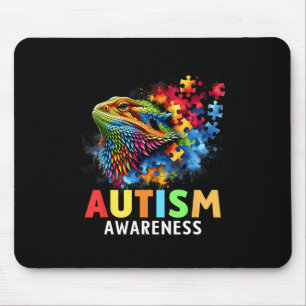 Alfombrilla De Ratón Autismo con barba Dragon Autism Awareness Co
