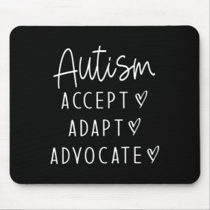 Alfombrilla De Ratón Autismo Conciencia Autismo Autismo Acepta Defensa 