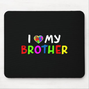 Alfombrilla De Ratón Autismo Conciencia Niños Hermanos