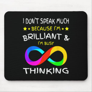 Alfombrilla De Ratón Autismo Conciencia Rompecabezas Pieza Arcoiris Aut