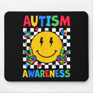 Alfombrilla De Ratón Autismo Concienciación Autismo Soporte Escuadrón S