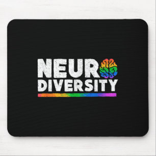 Alfombrilla De Ratón Autismo de la neurodiversidad y sensibilización so